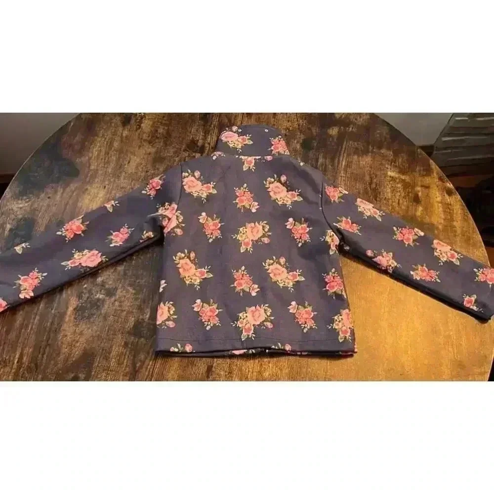 Little Lass | toddler girl moto-style jacket. Size: 3T.